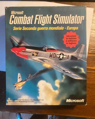 Microsoft Combat Flight Simulator PC 1998 Big Box 