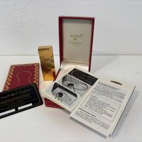 Accendino Cartier plaqueor g raro pari al nuovo