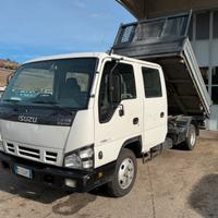 Isuzu Npr,doppia cabina 7 posti,ribaltabile 3 lati