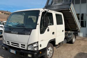 Isuzu Npr,doppia cabina 7 posti,ribaltabile 3 lati