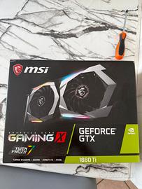 Scheda video pc GTX 1660Ti 6GB