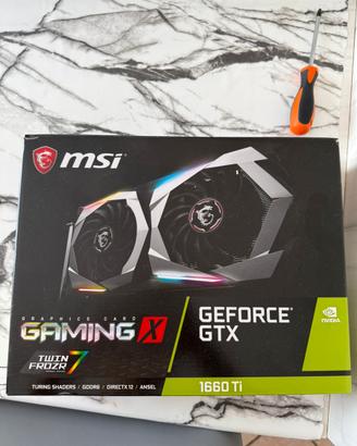 Scheda video pc GTX 1660Ti 6GB