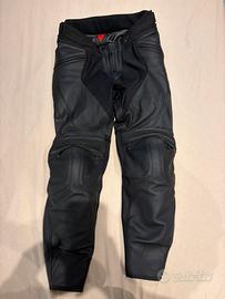 Dainese Pony 3 perforati pantaloni moto in pelle
