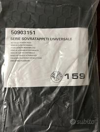 Tappetini in gomma originali  Alfa Romeo 159