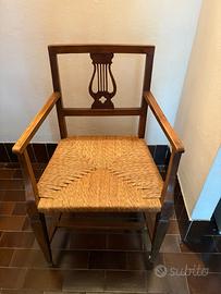 sedia antica fine 700 in buonissimo stato