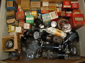 scatola di tubi elettronici radio