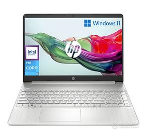 HP laptop 15s-Intel i3 12th-8gb-SSD 256Gb-Custodia