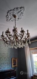Lampadario da soffitto con gocce