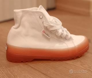 Superga 2341 alpina bianche taglia 37 EUR.