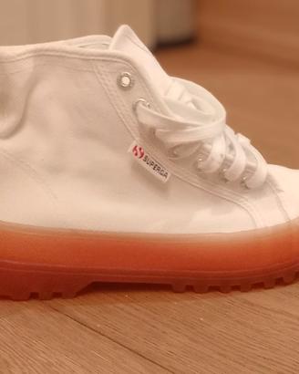 Superga 2341 alpina bianche taglia 37 EUR.