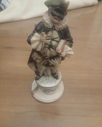 statuina maschera Balanzone Capodimonte