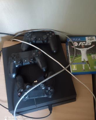 play station 4 + 4 giochi 