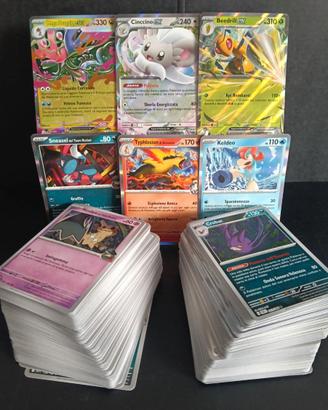 200 carte pokemon + 4 carte ultra rare !