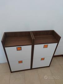 Scarpiera Moderna in legno per ingresso 