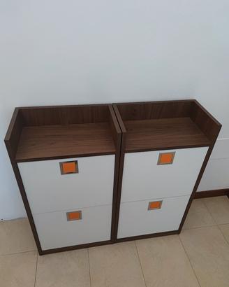 Scarpiera Moderna in legno per ingresso 