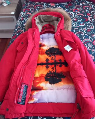 Parka Freedomday donna rosso taglia S