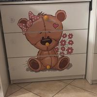 Armadio piu cassettiera bimba