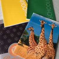 Set quaderni a righe  per le classi 1^ e 2^