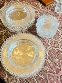 Servizio Piatti Lalique Andlau 12 Persone 24 Pezzi