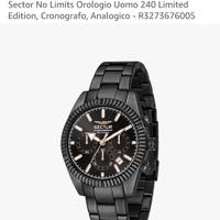 orologio sector uomo 