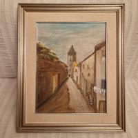 Dipinto paesaggio olio su tela