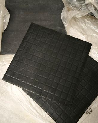 Mattonelle piastrelle pvc antiscivolo 50x50x3mm 