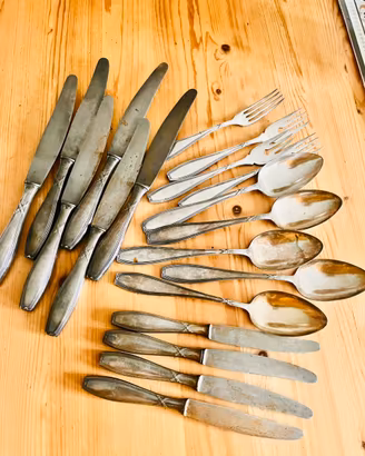 Posate vintage placcato argento