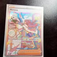 Mimosa carta Pokemon rara