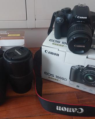 Kit Reflex Canon 1000D