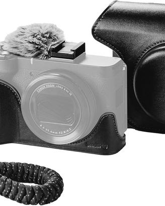 Set di borse in pelle per Canon PowerShot V1