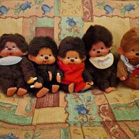 Monchhichi originali 1974 in blocco 