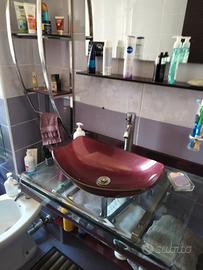 mobili arredo bagno in vetro 