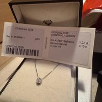 Collana oro e diamanti