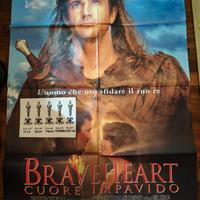 Manifesto originale Braveheart Mel Gibson