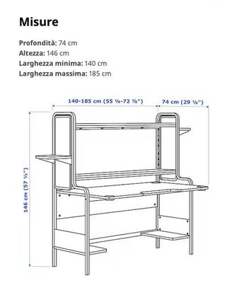 Scrivania Ikea