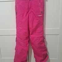 Pantaloni da sci Wed'ze età 8 anni da bambina. 