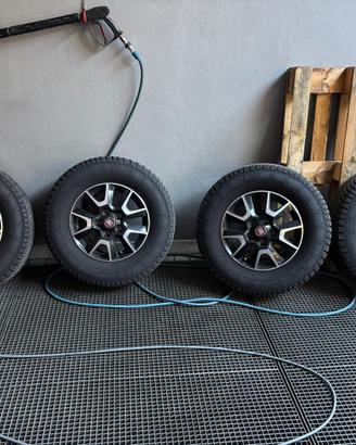 Cerchi originali e gomme nuove Fiat ducato 16”