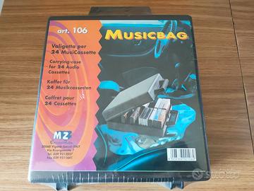 Valigetta Porta Musicassette Vintage EmmeZetaNUOVO