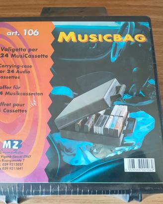 Valigetta Porta Musicassette Vintage EmmeZetaNUOVO