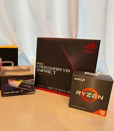 Kit 5900x + mobo x570 rog impact + 32 gb ram ddr4