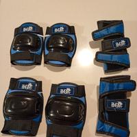 protezioni pattinaggio o skateboard 