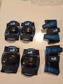 protezioni pattinaggio o skateboard 