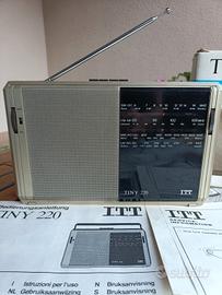 Radio portatile d epoca ITT TINY 229