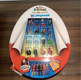 Serie completa con espositore dc playmobil ferrero