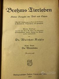 Vecchi libri di zoologia