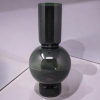 Vaso in vetro di Murano 37cm Moderniariato 80'