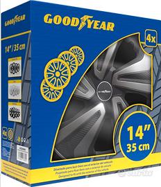 Goodyear Copricerchi 14" pollici Serie/Kit nero gr