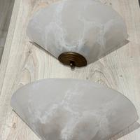 Applique da parete in vetro