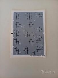 lego castle 7094 sticker adesivo