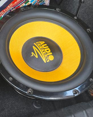 subwoofer auto x ion 12 plus 750w rms audio system